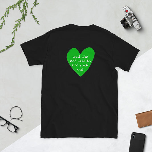 DBJ Green Heart Short-Sleeve Unisex T-Shirt